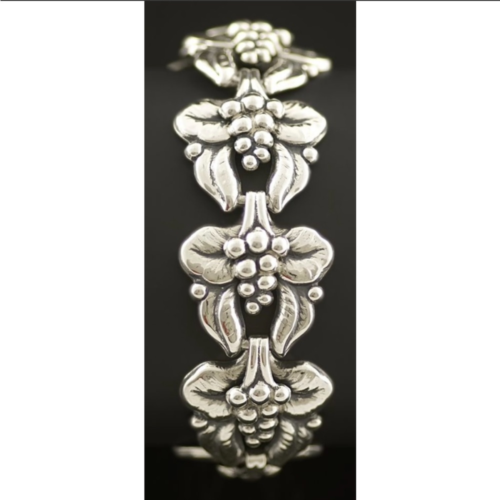 Carl Brumberg-Hansen, Danish 1940s Sterling Silver Bracelet **Rare**